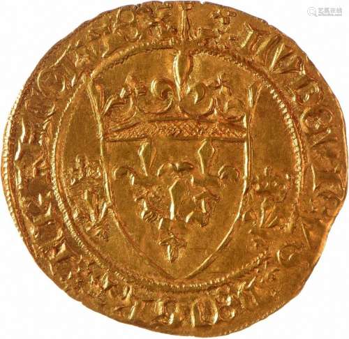 LOUIS XI (1461-1483). Ecu d’or à la couronne pour Bordeaux (...