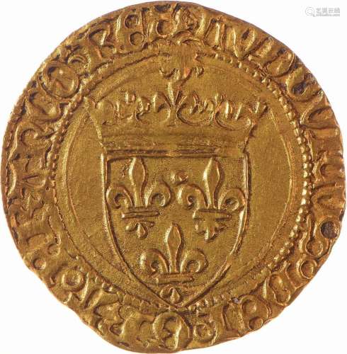 LOUIS XII (1498-1514). Demi écu d’or au soleil. Dy 648. Rare...