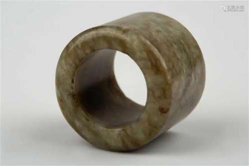Jade ring, Late Qing Dynasty