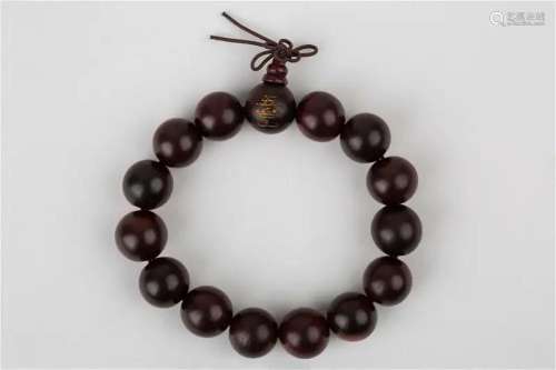 Consecrated wooden hand beads