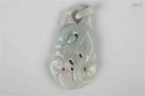 Jadeite type A pendant