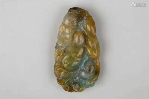 Old A jadeite pendant