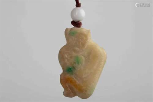 Jadeite type A pendant