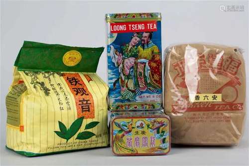 A group of teas, circa 1990s