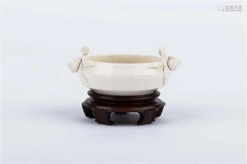 DING' KILN WATER BOWL, MING DYNASTY