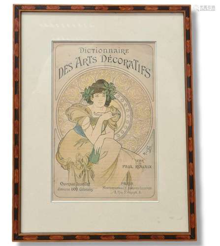 Alphonse MUCHA (1860-1939), Dictionnaire des Arts Décoratifs...