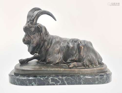 Eugène VERBOECKHOVEN (1798-1881), Sculpture en Bronze représ...