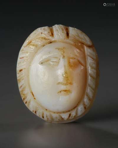 A ROMAN ONYX CAMEO HEAD OF MEDUSA, CIRCA 2ND-3RD CENTURY A.D...