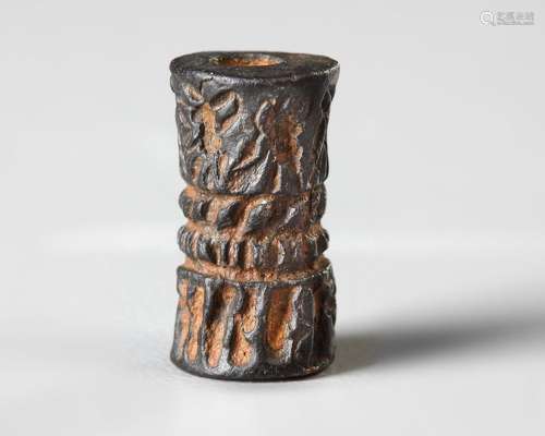 WESTERN ASIATIC CYLINDER SEAL, CIRCA EARLY 2ND MILLENNIUM B....