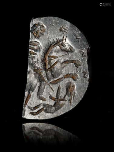 A ROMAN HAEMATITE MAGICAL INTAGLIO, CIRCA 3TH-4TH CENTURY A....