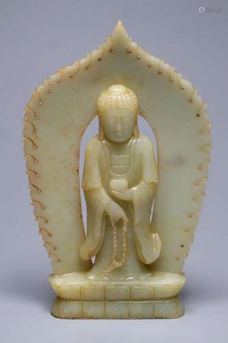 A jade buddha