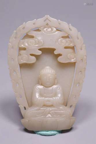 A jade buddha