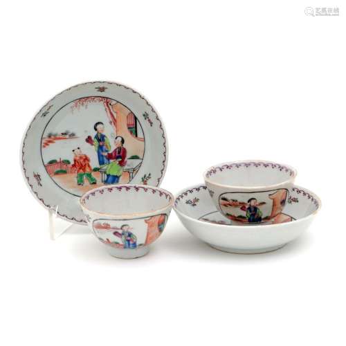 A Pair of Cups and Saucers