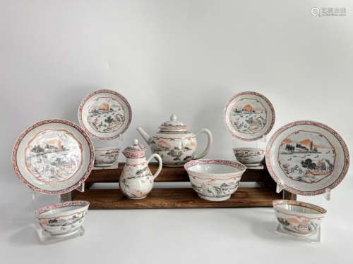 A group of tea sets, YongZheng Pr.