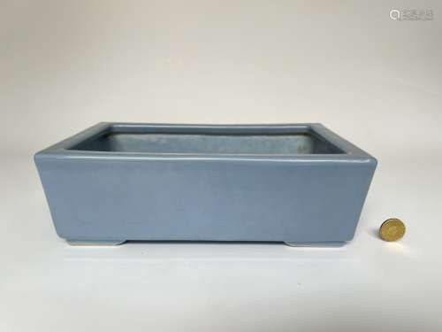 A rectangle type of basin, marked, Qing Dynasty Pr.