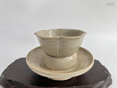 A set of cup with stand, Ming Dynasty Pr.