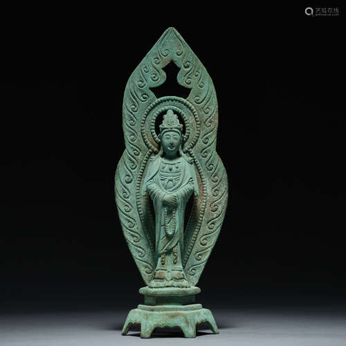 Chinese Bronze statue of Liao Dynasty