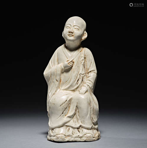 Ding Kiln Buddha statue of Song Dynasty in China