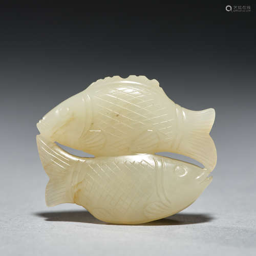 Hetian Jade Pisces, Song Dynasty, China