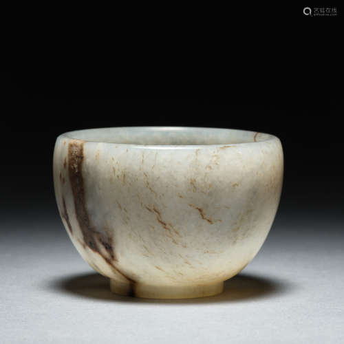 Hetian Jade cup of Song Dynasty of China