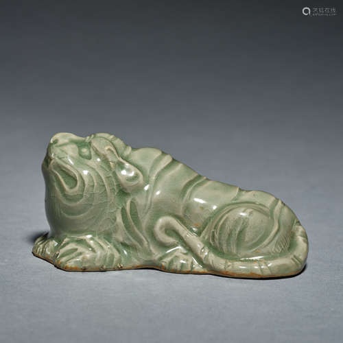 Chinese Yuan Celadon tiger