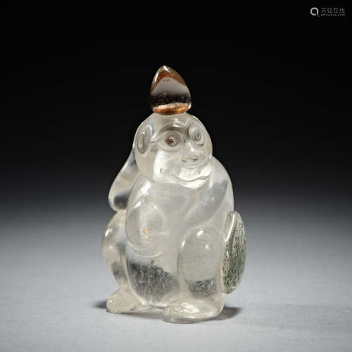 Chinese crystal POTS from the Qing Dynasty