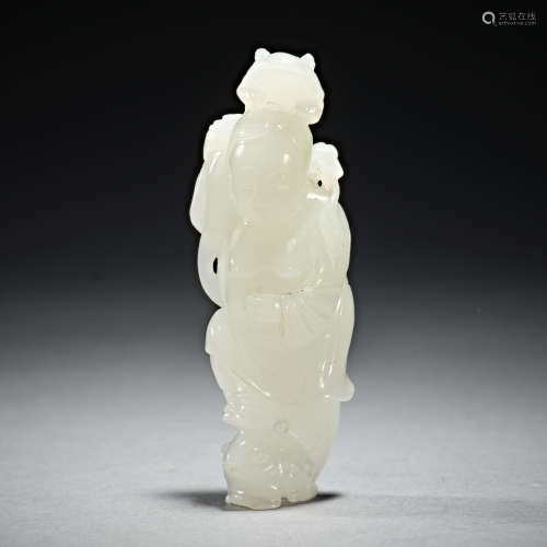 Chinese Hetian jade ware of qing Dynasty