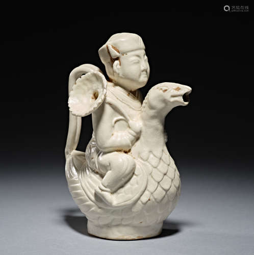 Figure pot from Ding Kiln in Song Dynasty