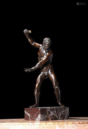 AFTER GIAMBOLOGNA (1529-1608), A BRONZE FIGURE OF HERCULES, ...