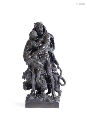 AFTER ERNEST RANCOULET (FRENCH, 1842-1915), A LARGE BRONZE G...