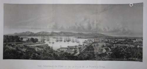 GUADELOUPE - "Vue générale du Port et de la Ville de la...
