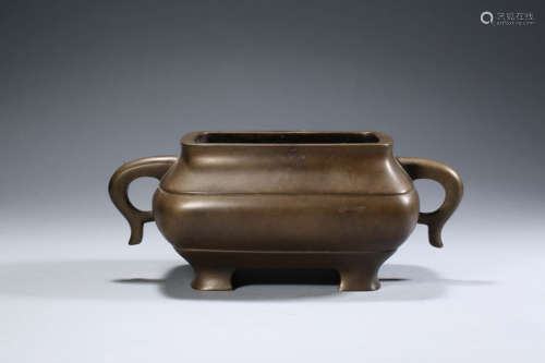 Bronze Double-Eared Censer