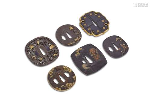 TSUBA, GIAPPONE, SEC.XIX