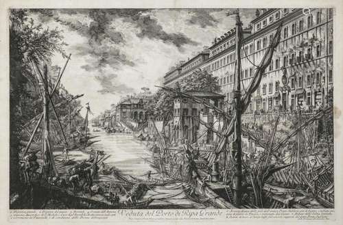 Giovanni Battista Piranesi - 1720 Mogliano - 1778 Rom