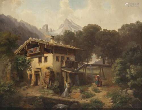 Süddeutsch (Heinrich Höfer, 1825 Eisfeld - 1878 München, ?) ...