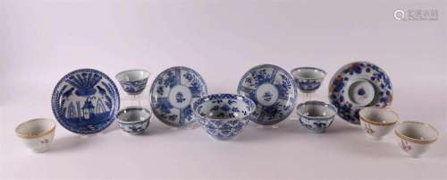 A lot of various Chinese porcelain, China, 18th century.