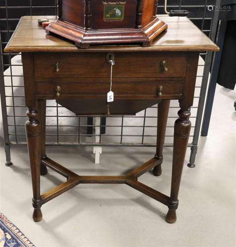 A sewing table, ca. 1940.