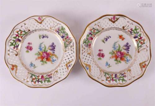 A series of porcelain decorative plates, Germany 20th centur...