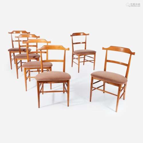 Milo Baughman A Set of Six Dining Chairs, Murray Furniture, ...