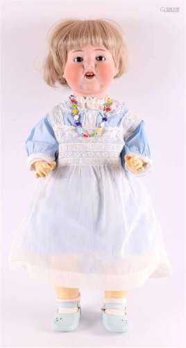 An articulated doll with porcelain head, Germany, A&M 99...