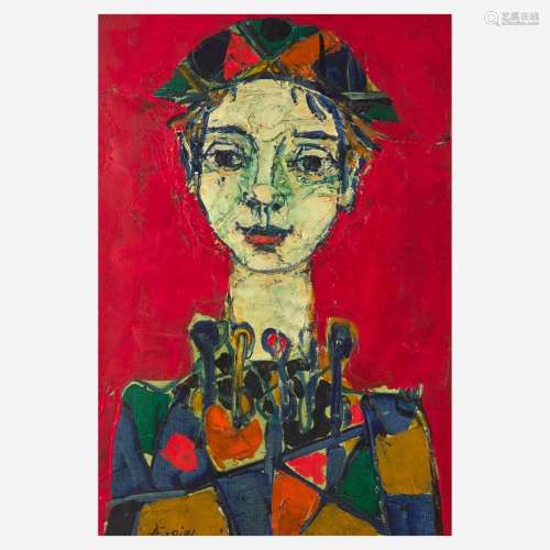 Paul AÃ¯zpiri (French, 1919-2016) LâArlequin