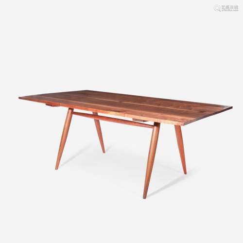 George Nakashima "Turned-Leg" Dining Table, New Ho...