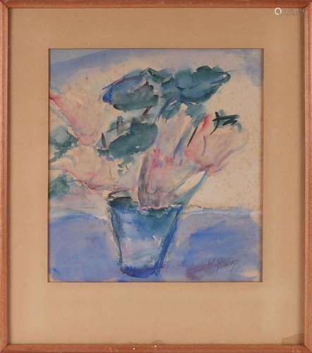 Hoving, Wietse (1911-1999) 'Flower still life',