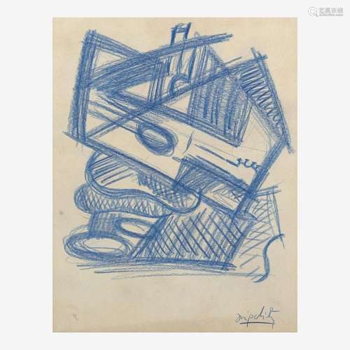 Jacques Lipchitz (American, 1891-1973) Composition Cubiste Ã...