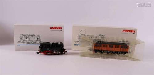 A Märklin 3170 HO SJ Elok 109 wood locomotive in original bo...