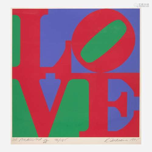 Robert Indiana (American, 1928-2018) The Philadelphia Love