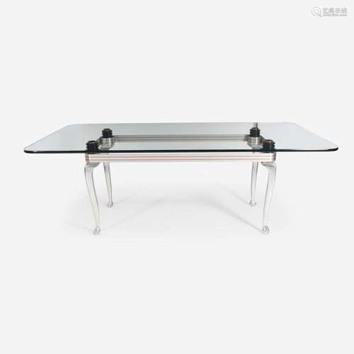 Kaiser Newman "Telegraph" Dining Table, circa 1990...