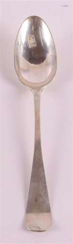 A silver memorial spoon, Harmannus Oving, Groningen, 19th ce...