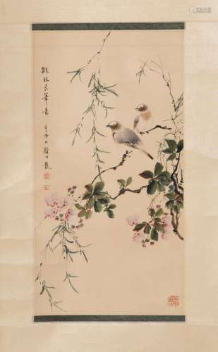 YAN BOLONG (1898-1954), BIRDS AND FLOWERS