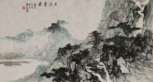 LIANG BOYU (1903-1978), THE MOUNTAIN FALLS